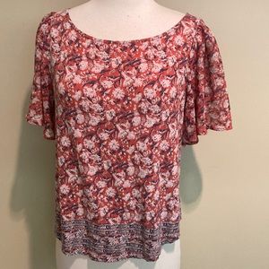 Lucky Brand Blouse Size Small